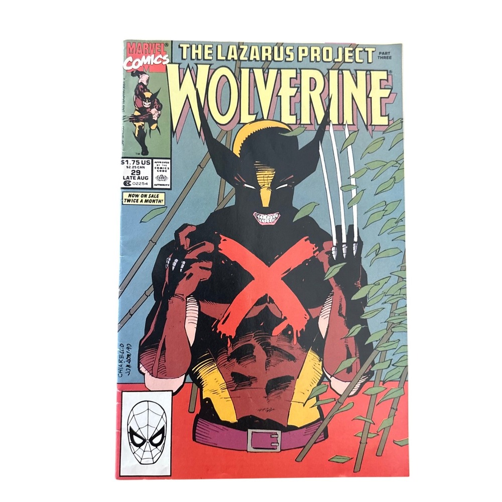 Marvel Comics Wolverine 29 August 1990 The Lazarus Project Part 3 Copper Age